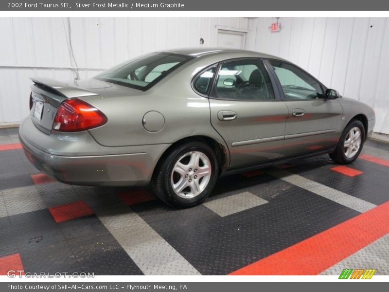 Silver Frost Metallic / Medium Graphite 2002 Ford Taurus SEL
