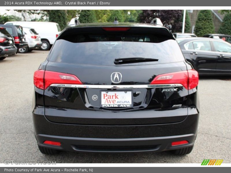 Crystal Black Pearl / Ebony 2014 Acura RDX Technology AWD