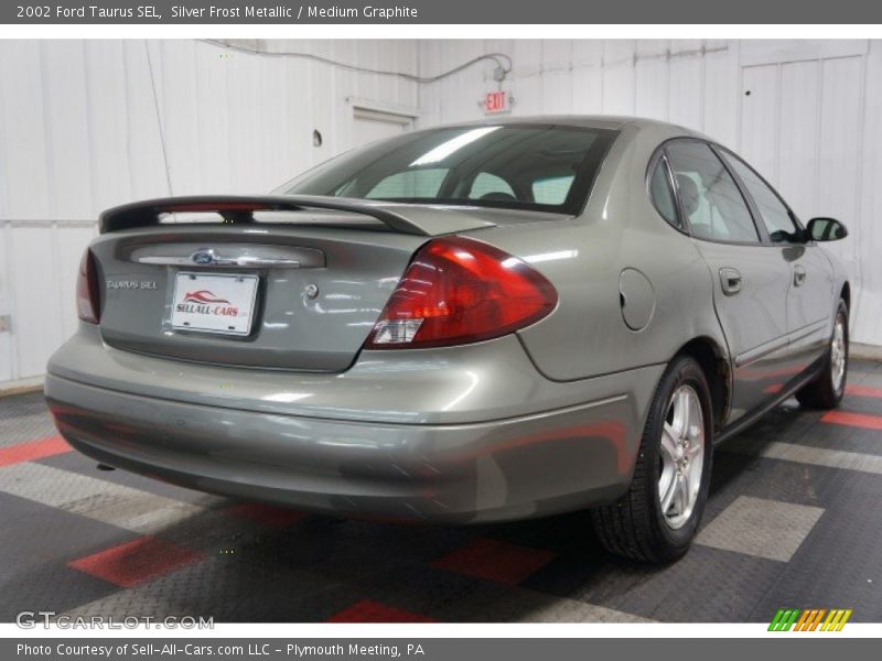 Silver Frost Metallic / Medium Graphite 2002 Ford Taurus SEL