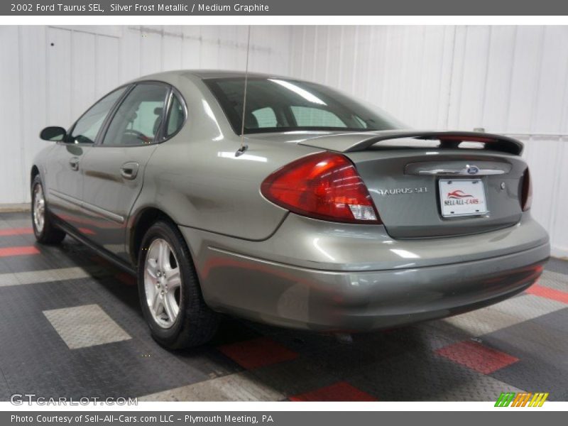 Silver Frost Metallic / Medium Graphite 2002 Ford Taurus SEL