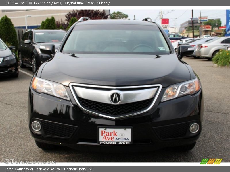 Crystal Black Pearl / Ebony 2014 Acura RDX Technology AWD