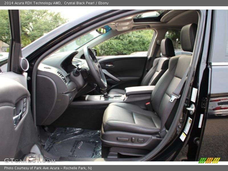 Crystal Black Pearl / Ebony 2014 Acura RDX Technology AWD