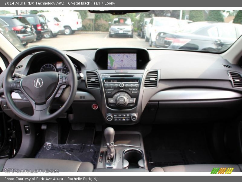 Crystal Black Pearl / Ebony 2014 Acura RDX Technology AWD