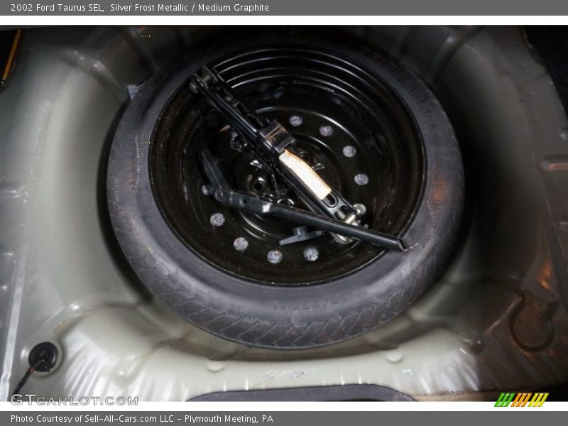 Silver Frost Metallic / Medium Graphite 2002 Ford Taurus SEL