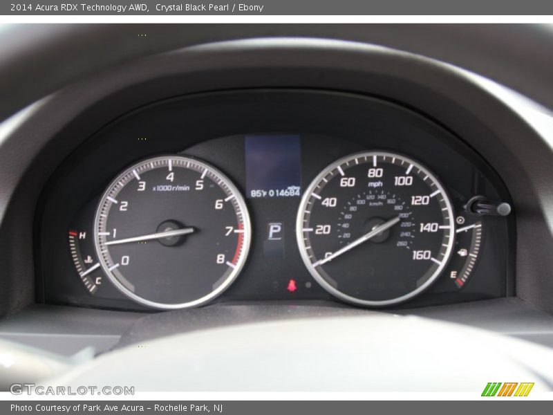 Crystal Black Pearl / Ebony 2014 Acura RDX Technology AWD