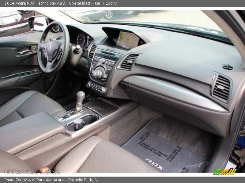 Crystal Black Pearl / Ebony 2014 Acura RDX Technology AWD