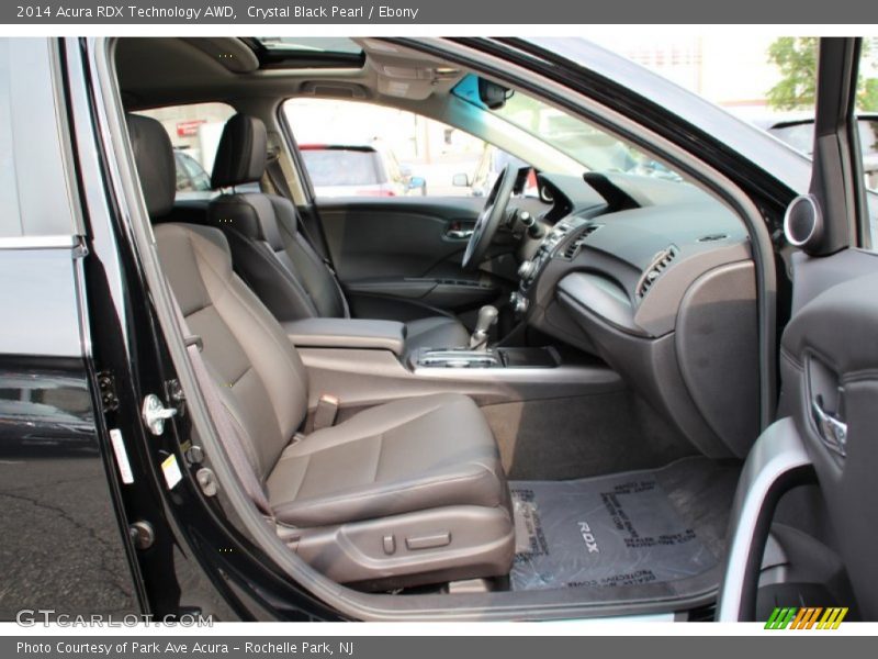 Crystal Black Pearl / Ebony 2014 Acura RDX Technology AWD
