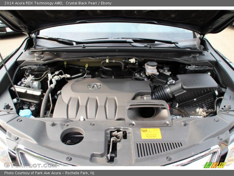 Crystal Black Pearl / Ebony 2014 Acura RDX Technology AWD