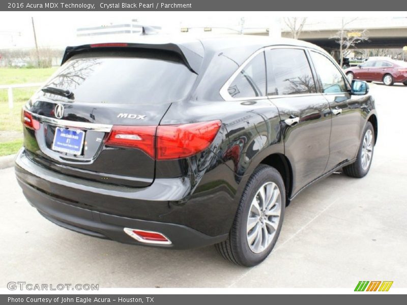 Crystal Black Pearl / Parchment 2016 Acura MDX Technology