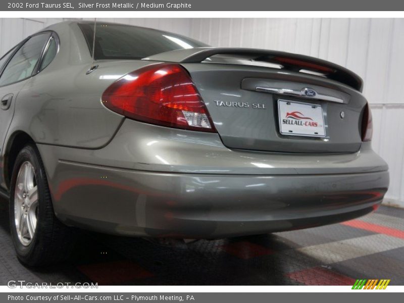 Silver Frost Metallic / Medium Graphite 2002 Ford Taurus SEL