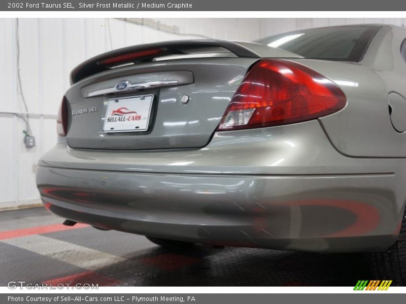 Silver Frost Metallic / Medium Graphite 2002 Ford Taurus SEL