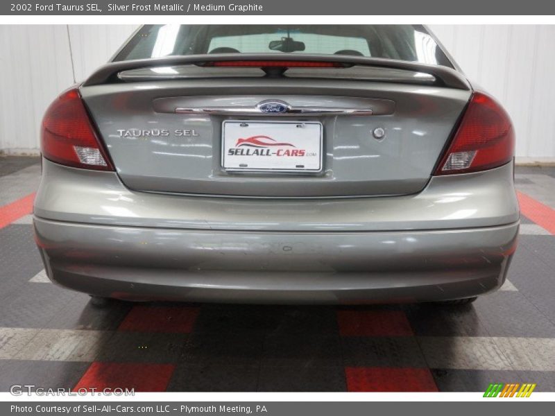 Silver Frost Metallic / Medium Graphite 2002 Ford Taurus SEL