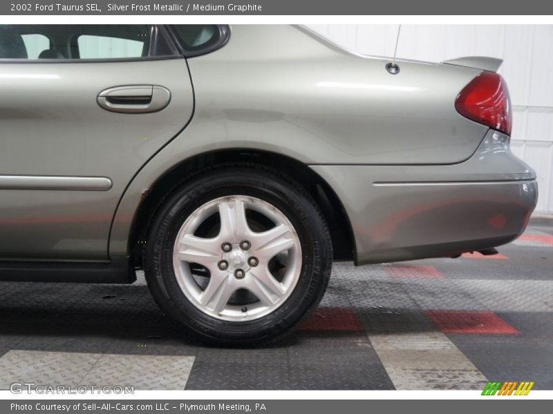 Silver Frost Metallic / Medium Graphite 2002 Ford Taurus SEL
