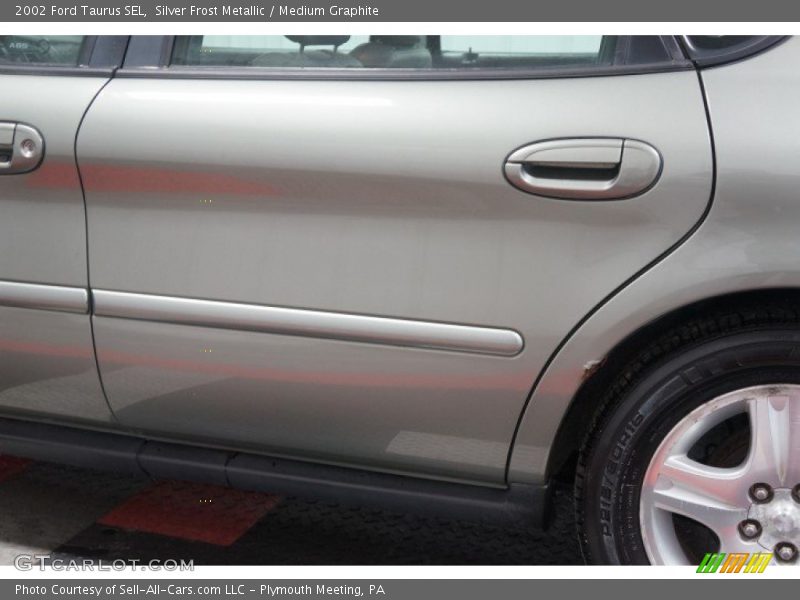 Silver Frost Metallic / Medium Graphite 2002 Ford Taurus SEL
