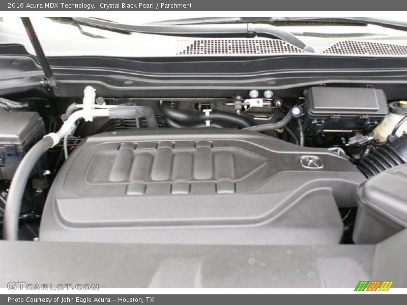 Crystal Black Pearl / Parchment 2016 Acura MDX Technology