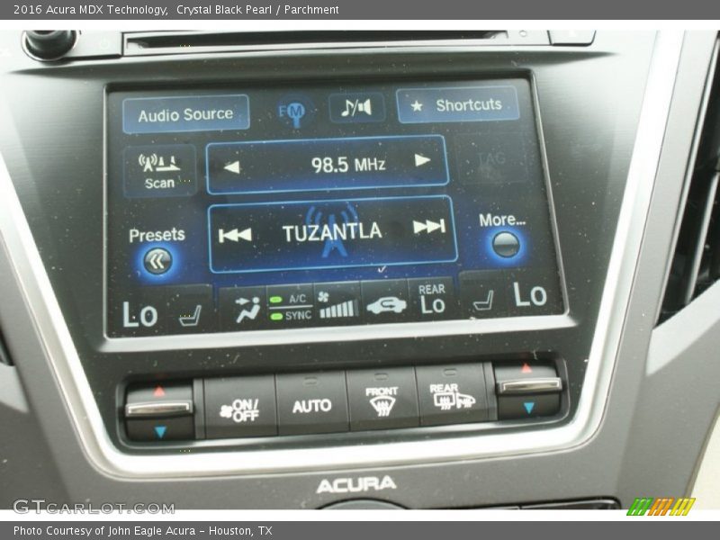 Crystal Black Pearl / Parchment 2016 Acura MDX Technology