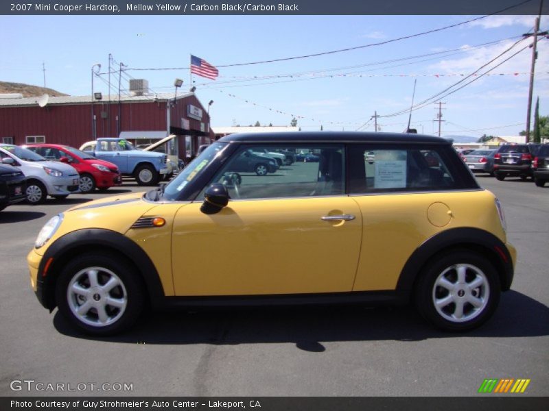 Mellow Yellow / Carbon Black/Carbon Black 2007 Mini Cooper Hardtop