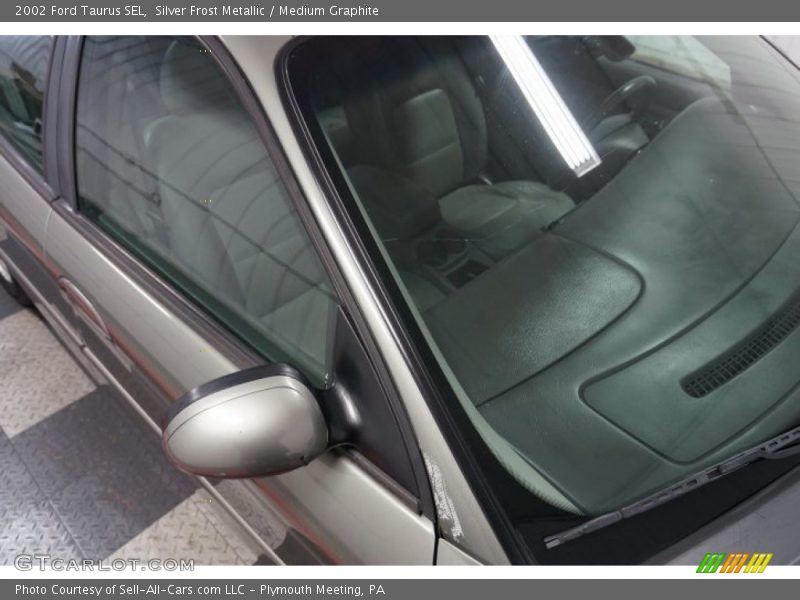 Silver Frost Metallic / Medium Graphite 2002 Ford Taurus SEL