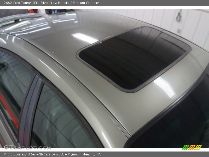 Silver Frost Metallic / Medium Graphite 2002 Ford Taurus SEL