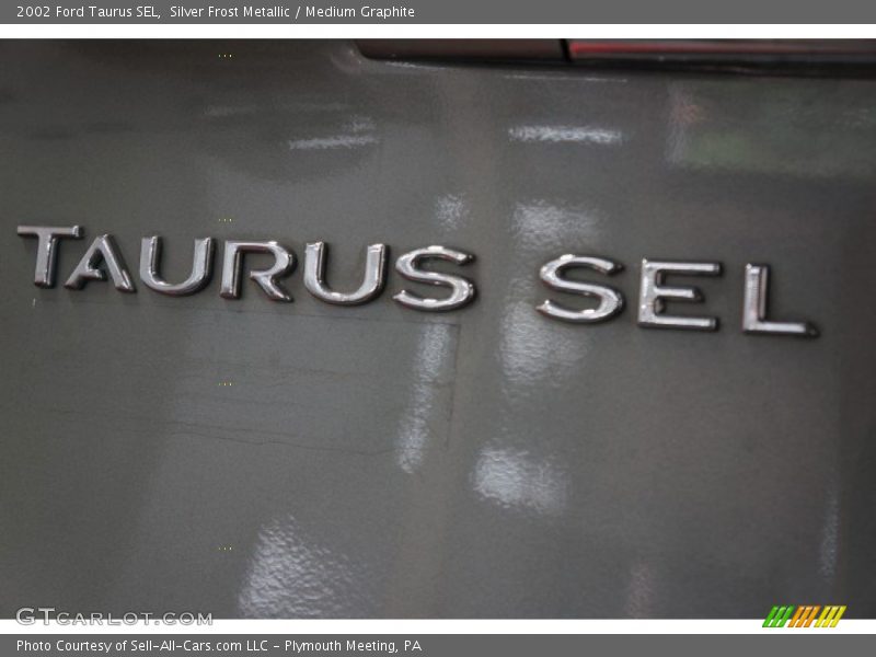 Silver Frost Metallic / Medium Graphite 2002 Ford Taurus SEL