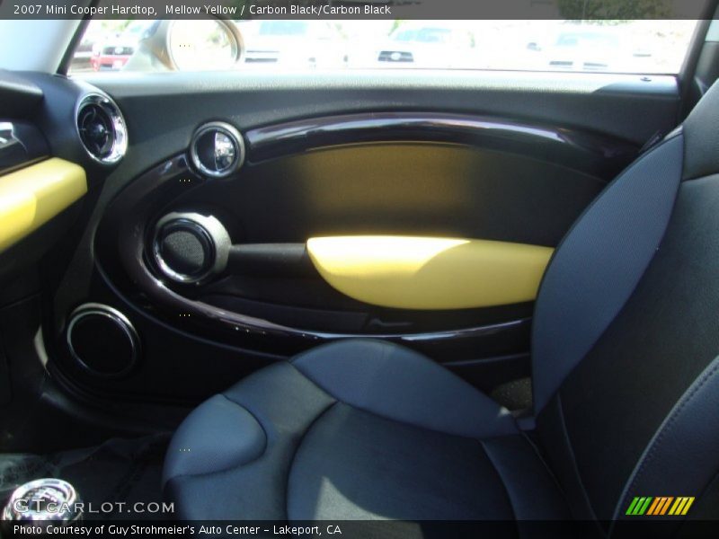 Mellow Yellow / Carbon Black/Carbon Black 2007 Mini Cooper Hardtop