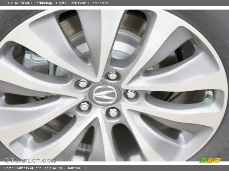 Crystal Black Pearl / Parchment 2016 Acura MDX Technology