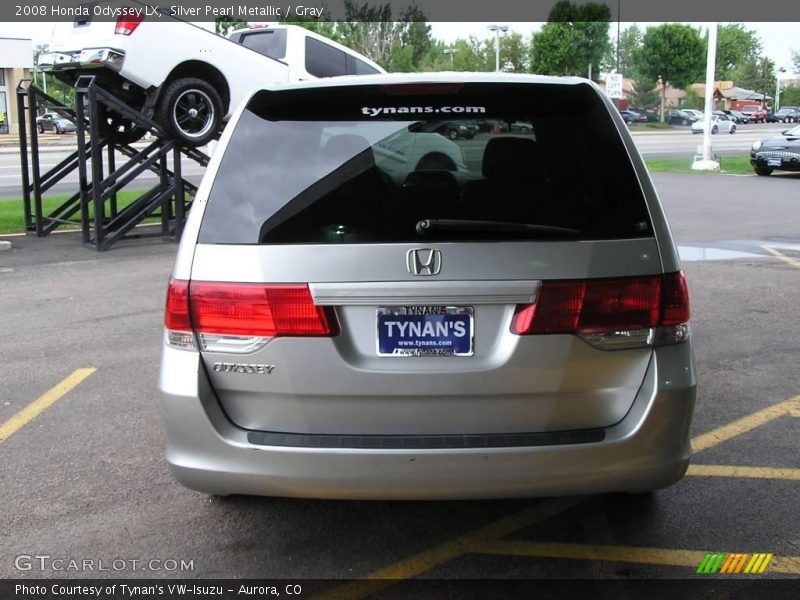 Silver Pearl Metallic / Gray 2008 Honda Odyssey LX