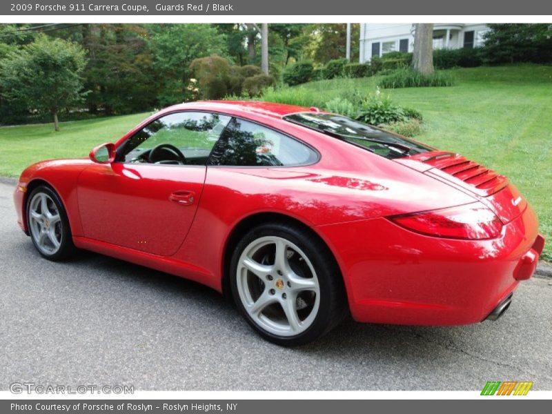 Guards Red / Black 2009 Porsche 911 Carrera Coupe