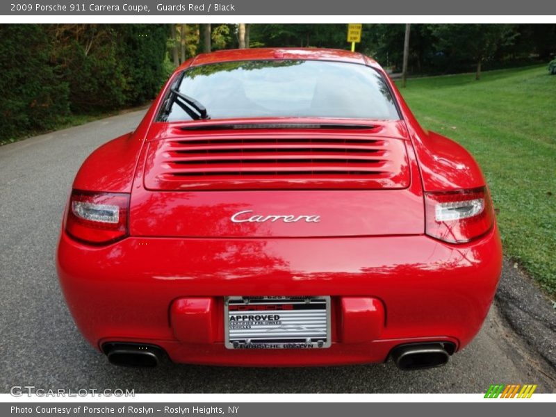 Guards Red / Black 2009 Porsche 911 Carrera Coupe