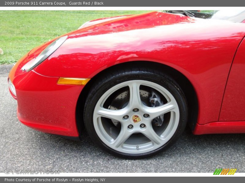 Guards Red / Black 2009 Porsche 911 Carrera Coupe