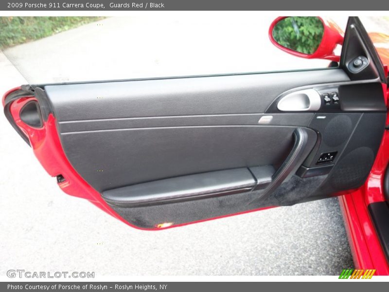 Guards Red / Black 2009 Porsche 911 Carrera Coupe