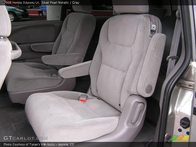Silver Pearl Metallic / Gray 2008 Honda Odyssey LX