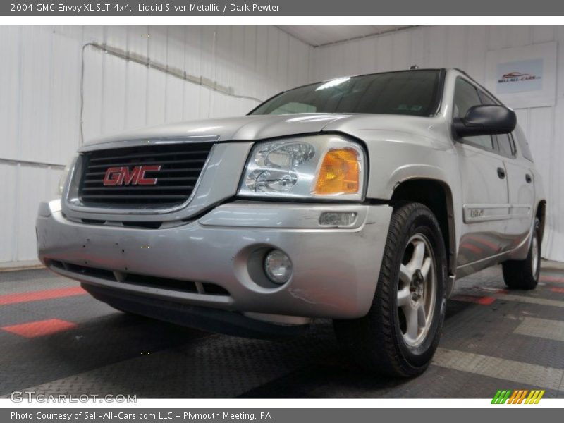 Liquid Silver Metallic / Dark Pewter 2004 GMC Envoy XL SLT 4x4