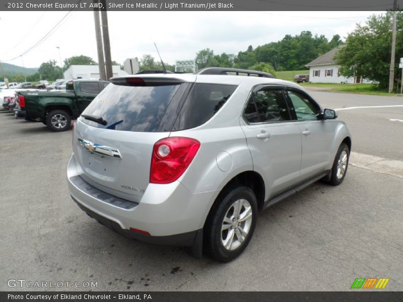 Silver Ice Metallic / Light Titanium/Jet Black 2012 Chevrolet Equinox LT AWD