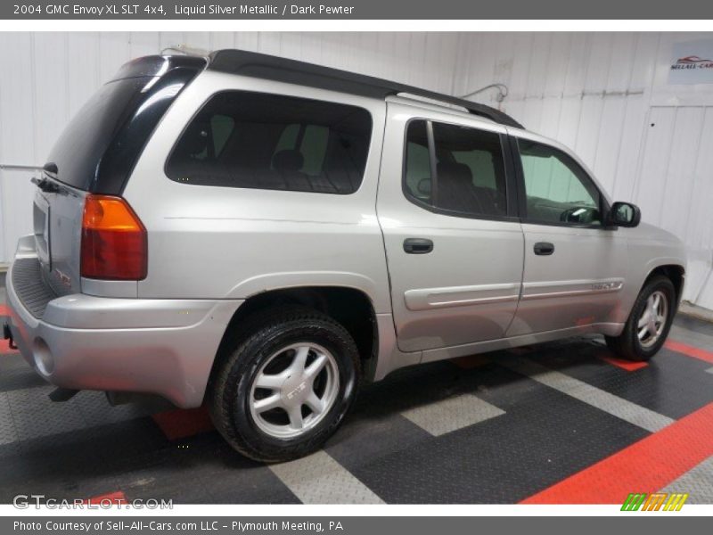 Liquid Silver Metallic / Dark Pewter 2004 GMC Envoy XL SLT 4x4