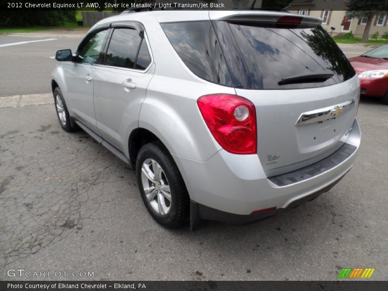 Silver Ice Metallic / Light Titanium/Jet Black 2012 Chevrolet Equinox LT AWD
