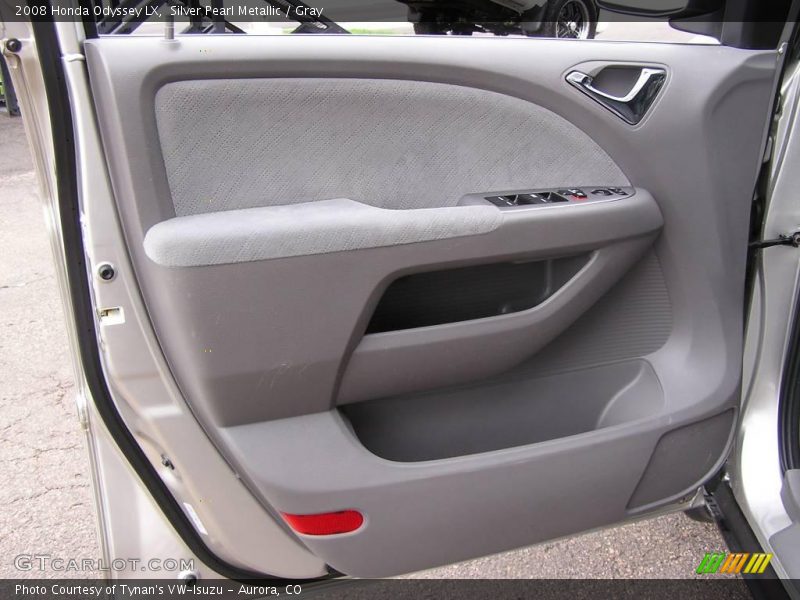 Silver Pearl Metallic / Gray 2008 Honda Odyssey LX