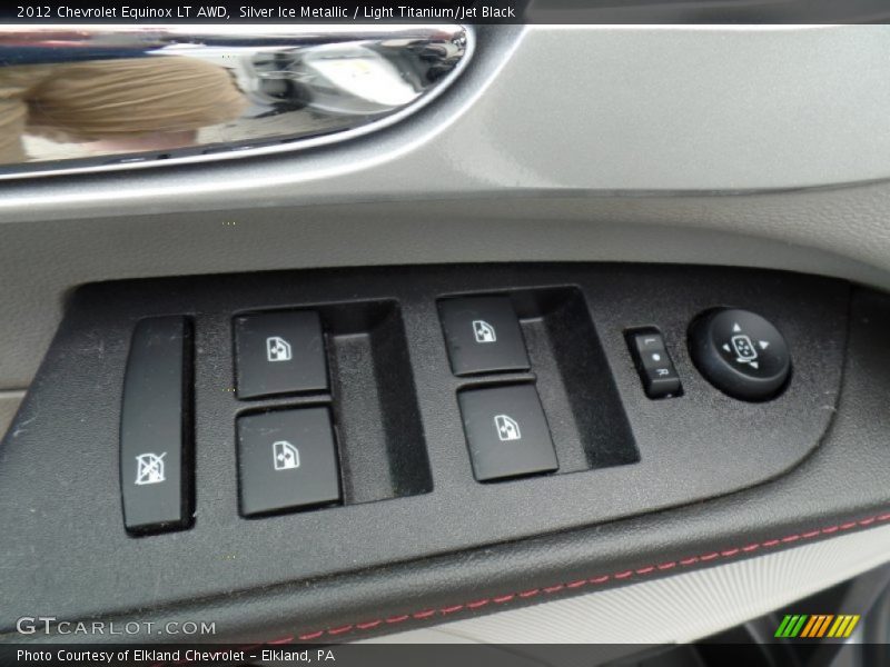 Silver Ice Metallic / Light Titanium/Jet Black 2012 Chevrolet Equinox LT AWD