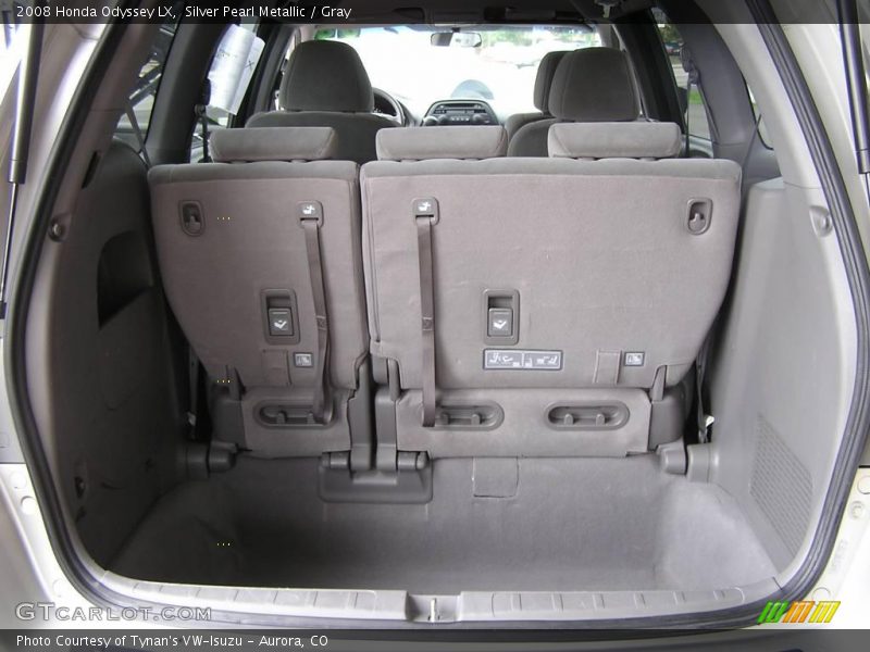 Silver Pearl Metallic / Gray 2008 Honda Odyssey LX