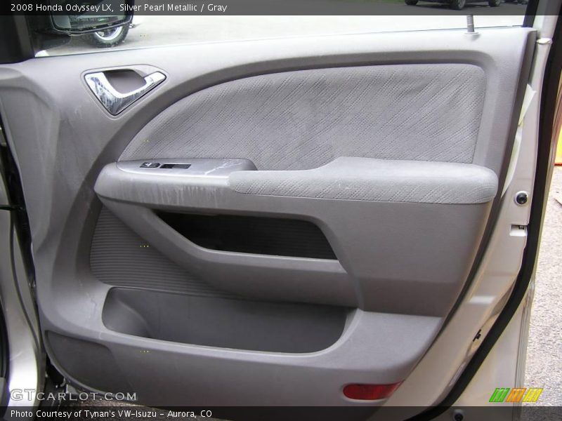 Silver Pearl Metallic / Gray 2008 Honda Odyssey LX