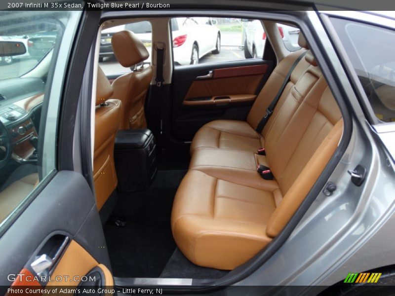 Twilight Blue Pearl / Bourbon 2007 Infiniti M 35x Sedan