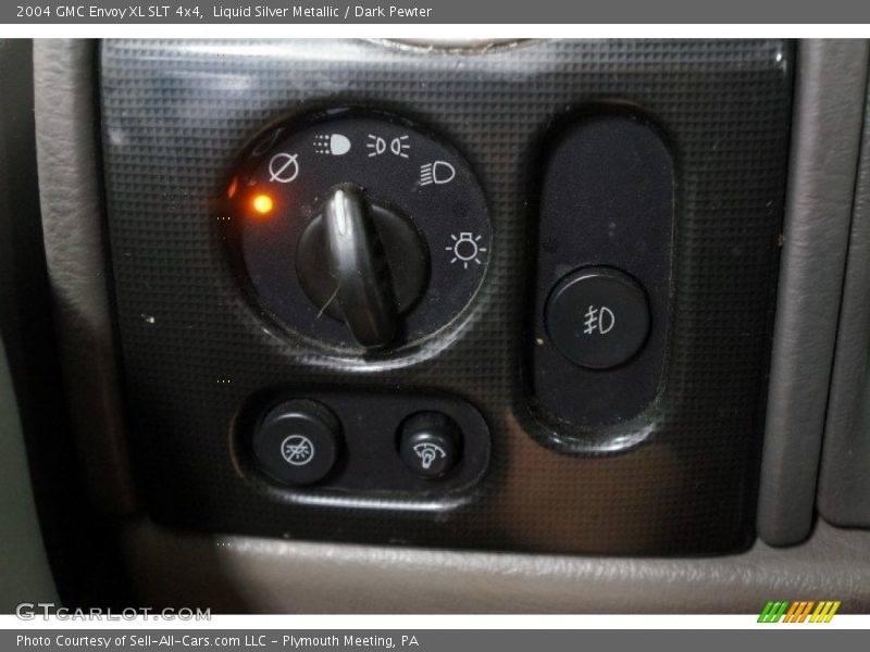 Liquid Silver Metallic / Dark Pewter 2004 GMC Envoy XL SLT 4x4