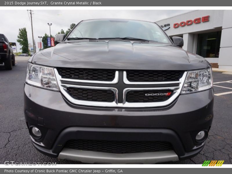 Granite Crystal Metallic / Black 2015 Dodge Journey SXT