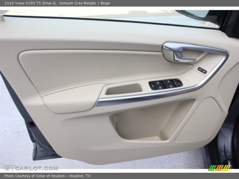 Osmium Grey Metallic / Beige 2016 Volvo XC60 T5 Drive-E