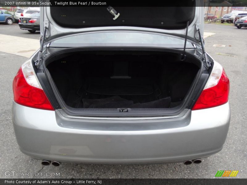 Twilight Blue Pearl / Bourbon 2007 Infiniti M 35x Sedan