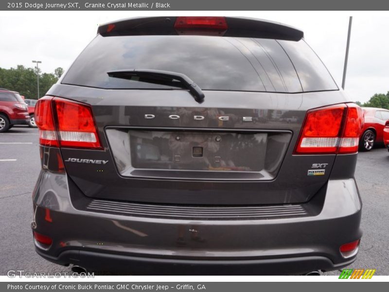 Granite Crystal Metallic / Black 2015 Dodge Journey SXT