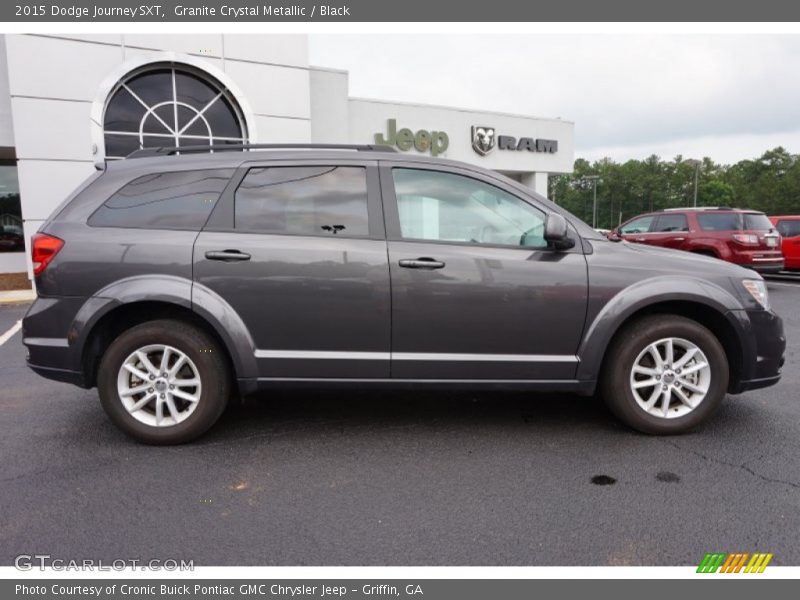 Granite Crystal Metallic / Black 2015 Dodge Journey SXT