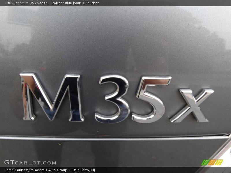 Twilight Blue Pearl / Bourbon 2007 Infiniti M 35x Sedan