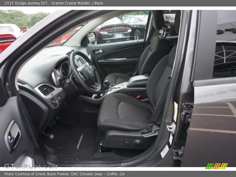 Granite Crystal Metallic / Black 2015 Dodge Journey SXT
