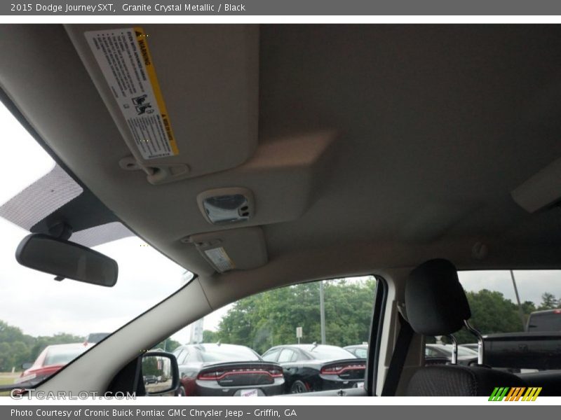 Granite Crystal Metallic / Black 2015 Dodge Journey SXT